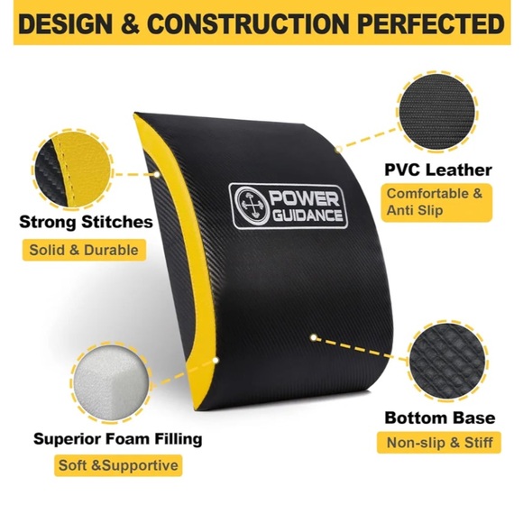 Power Guidance Ab Exercise Mat - Picture 2 of 4